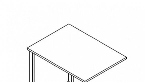 Стол приставной BIU 90 Каби 2