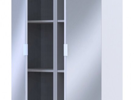 Шафа Дорос Гелар білий 2 Дзеркала 78 см 2