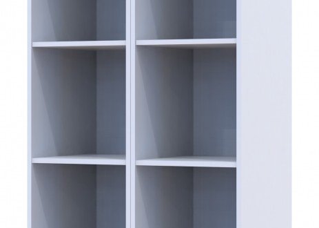 Шафа Дорос Гелар білий 2 Дзеркала 78 см 0