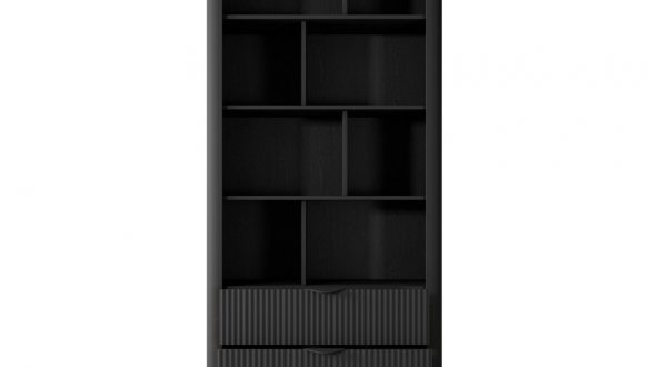 Стеллаж 2S Черный/Черные ножки Lante 0