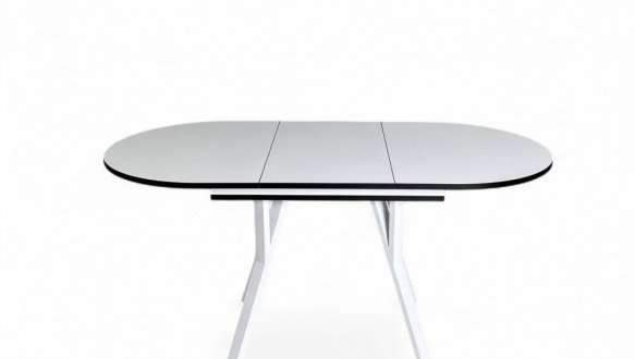 Стіл овальний розкладний Elips Slide / Еліпс слайд MebliRoMax 110 ЛДСП 18 мм 12