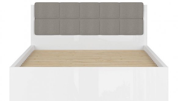 Ліжко з м'яким узголів'ям LOZ/140/A Tetrix
