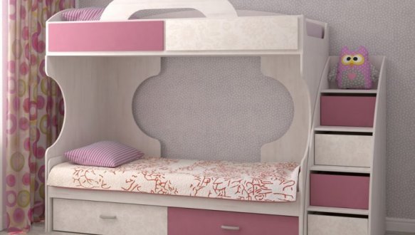 Кровать-чердак Dori-Rose