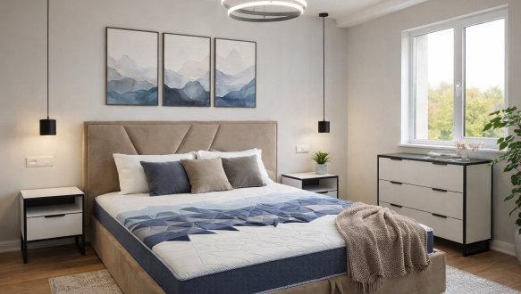 Спальня Kapryzone 1/Капризоне 1 Файні меблі Україна с комодом 3S и тумбами