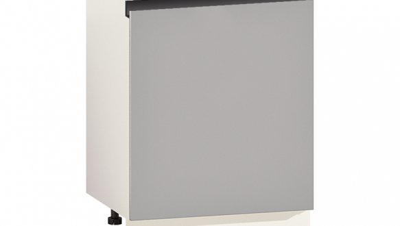 Тумба нижняя Н60.85.1Д Gola ручка Окрашенный Высокий Глянец