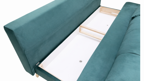 Диван раскладной еврокнижка Блэкбери Мебель Стиль 197 × 98 см 2