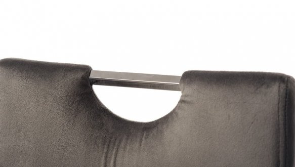 Стілець S-120 сірий велюр 7