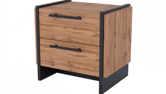 Шкафчик прикроватный 2S дуб вотан Amino