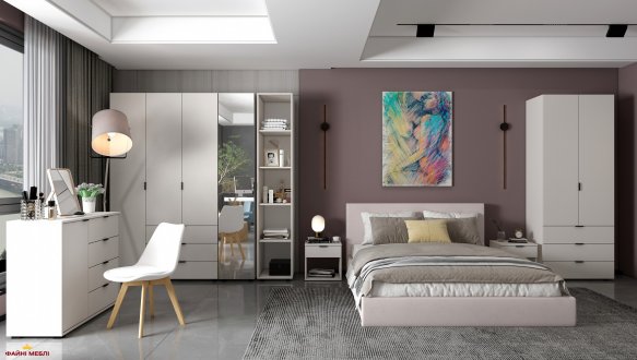 Шафа для одягу Дорос Гелар кашемір 4-х дверна 155 см 2