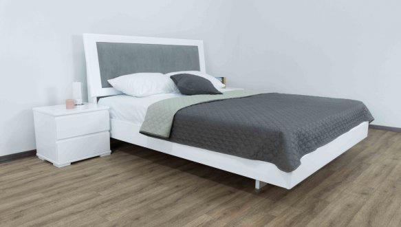 Ліжко двоспальне дерев'яне Дрімка Орфей Бук 17