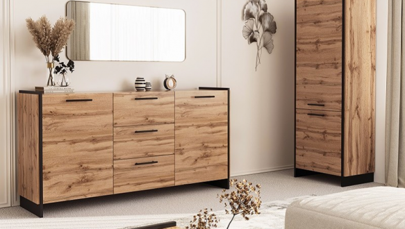 Шкафчик Мебельбос 2D 2 дверный дуб вотан Amino 70 см 2