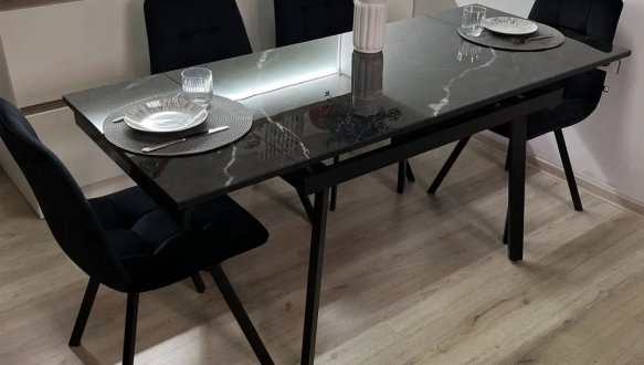 Стіл кухонний розкладний Джем Slim / Слім 110 2