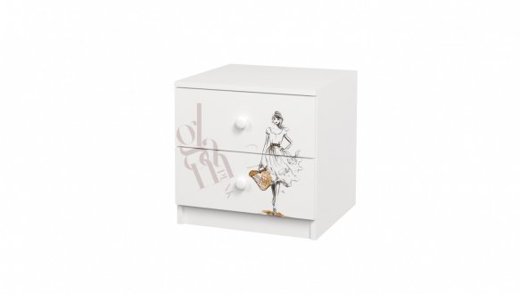 Тумба прикроватная с шухлядами 3