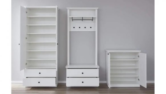 Модульная прихожая Mebelbos Брендсон Белый 2