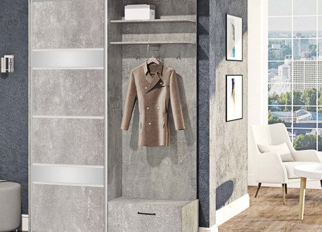 Прихожая-купе 1 м Model 5/1 м Модель 5 Комфорт мебель