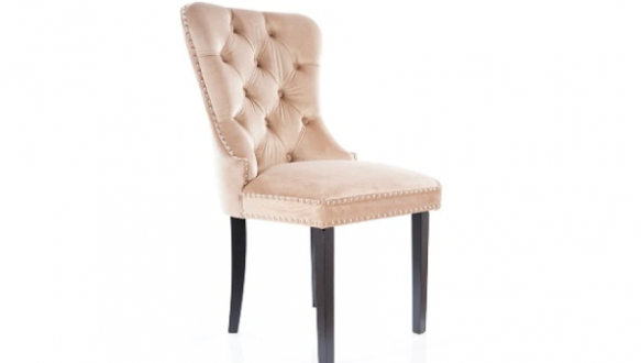 Стул August Velvet бежевый