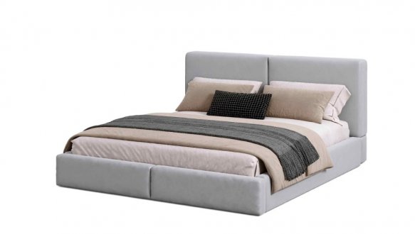 Кровать мягкая Виорина деко Insta / Инста с подъемным механизмом и нишей для белья 24