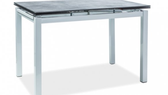 Cтол Turin Черный/Белый