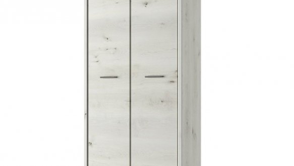 Шафа 2d1s Mebelbos Nonell 2 дверна вільха полярна 91 см