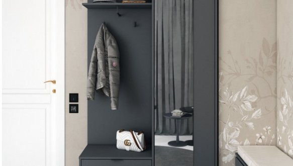 Прихожая Дора графит 0