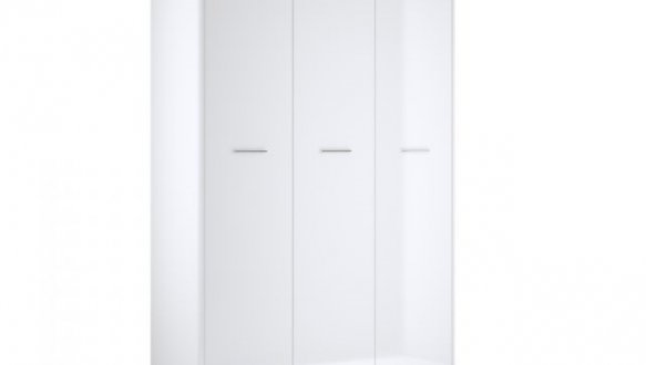 Шкаф 3дв Миромарк Белладжио 3 дверный белый 138 см