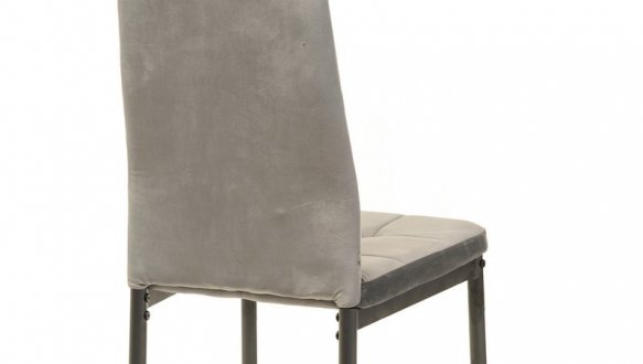 Стул N-66-2 серый велюр 9