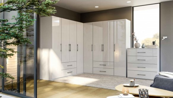 Модульна спальня Femeli/Фемелі Міромарк Білий глянець 2