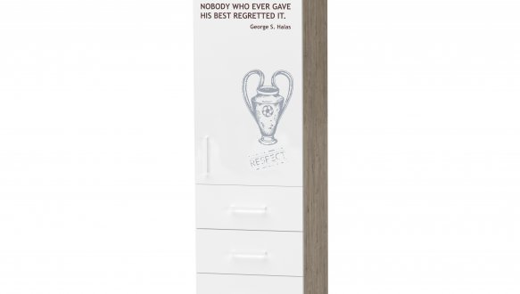 Пенал закрытий с ящиками 4 шт 