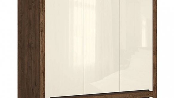 Шкаф SZF3D3S BRW Poland Ruso 3 дверный перламутр глянец 179 см 0