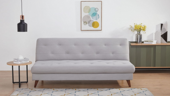 Диван Сантіно сріблястий 3