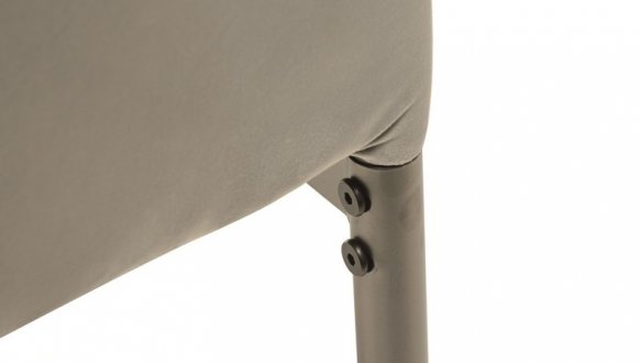 Стул N-66-2 серый велюр 17