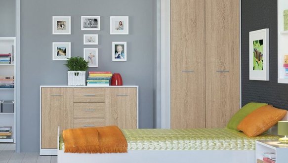 Ліжко LOZ/90 Nepo Plus 2