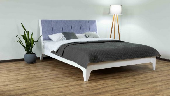 Кровать двоспальная деревянная Дримка Эвелин Бук