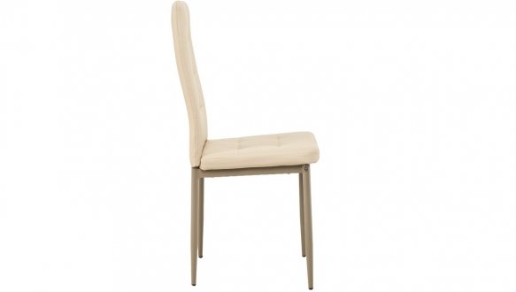 Стул N-66-2 бежевый + капучино 3
