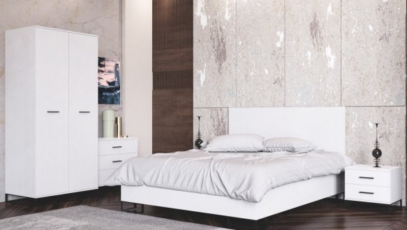 Ліжко двоспальне Art in Head Ascet / Аскет 140 см 9