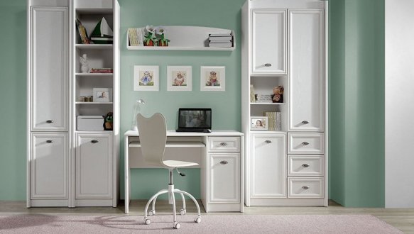 Модульная детская Salerno/Салерно Гербор Белый