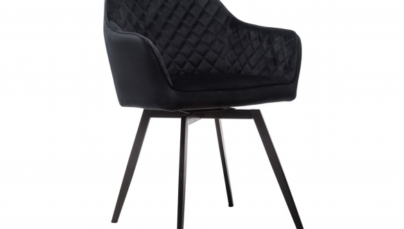 Стул R-63 поворотный черный