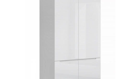 Шкаф 4D Mebelbos Yolk 2 дверный белый 90 см