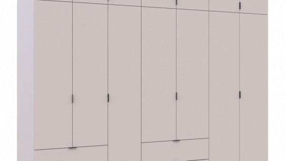 Шкаф для одежды Дорос Лукас кашемир 7 дверный 300 см 5