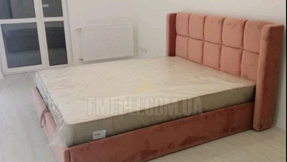 Ліжко м'яке двоспальне Тейлор 2 з підйомним механізмом та нішею для білизни 0