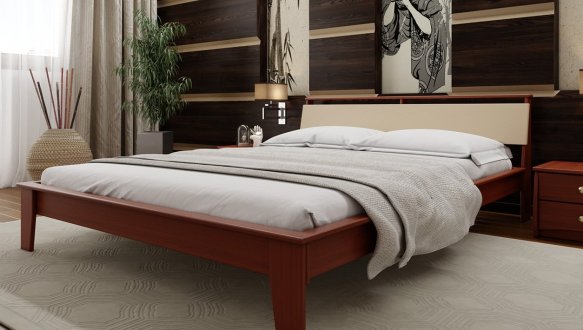 Ліжко Венеція + М'яка вставка 1