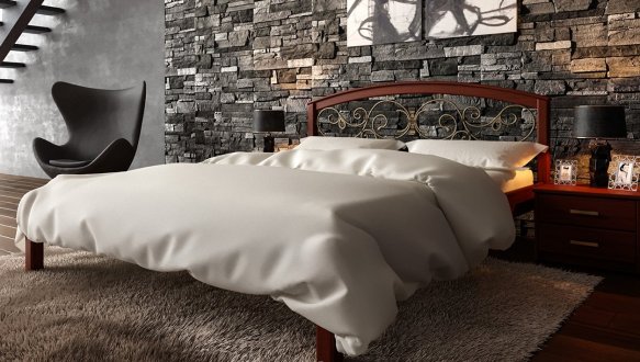 Ліжко Британія + Ковка 1