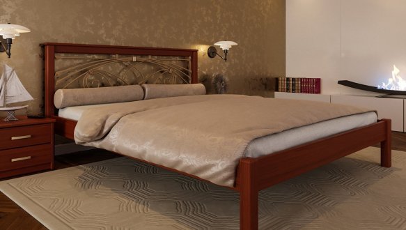 Кровать Модерн + Ковка 5