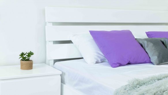 Ліжко двоспальне дерев'яне Дрімка Оскар Бук 2