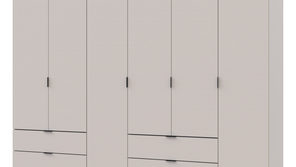 Шкаф Дорос Геллар кашемир 6 дверной 232,5 см