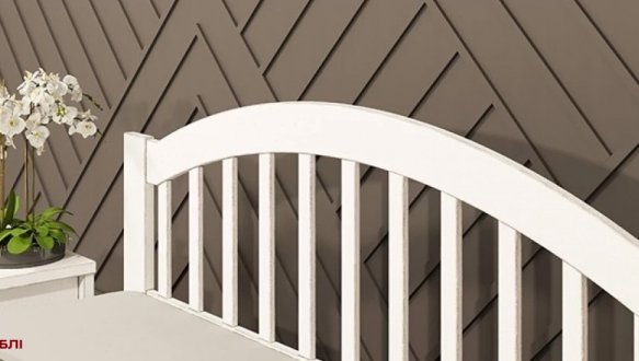 Ліжко дерев'яне Camelia Меліса масив Бук 3