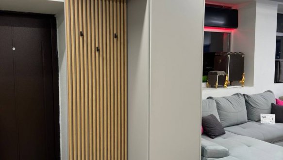 Прихожая Спейс №1 Matroluxe с вешалкой и шкафом 1