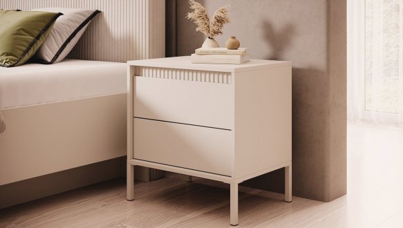 Тумба прикроватная 2S/53 бежевый Senso