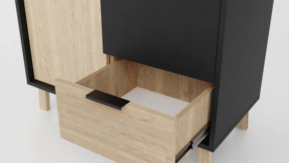 Шкаф К-08 Сканди 2