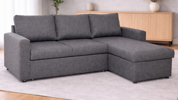 Кутовий диван розкладний дельфін Анжело Меблі Стиль 223 х 151 см 0